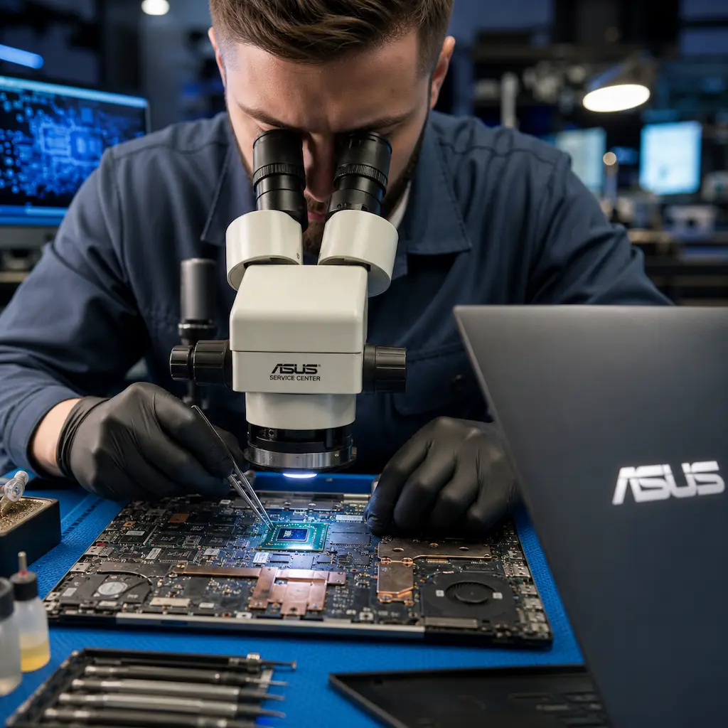 Замена видеокарты ноутбука Asus в Старой Купавне
