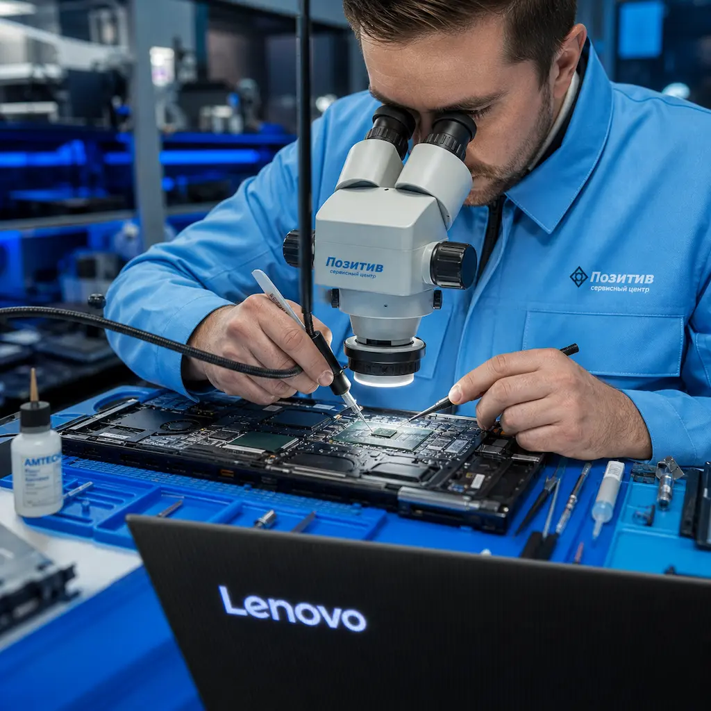 Замена видеокарты ноутбука Lenovo в Старой Купавне