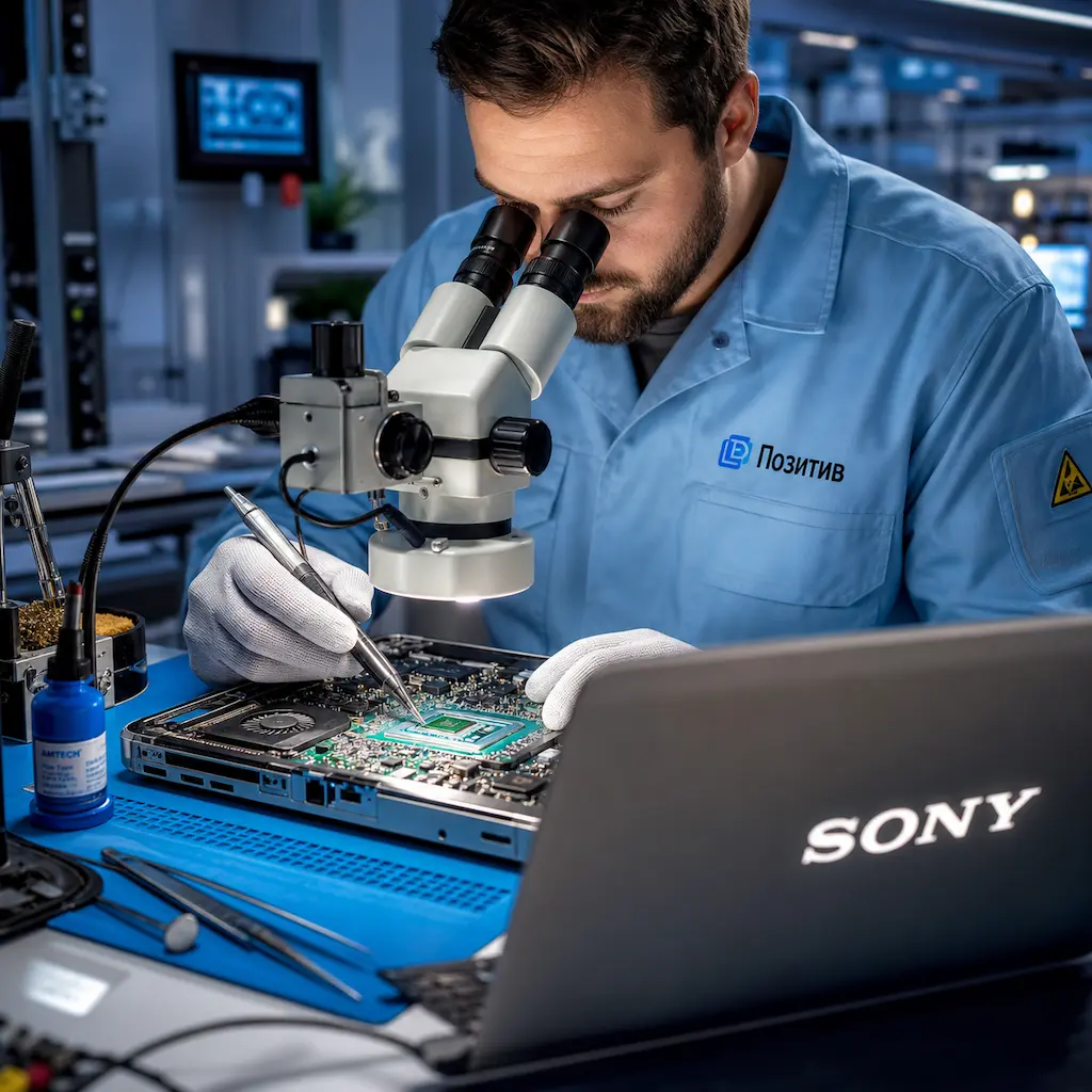 Замена видеокарты ноутбука Sony в Старой Купавне