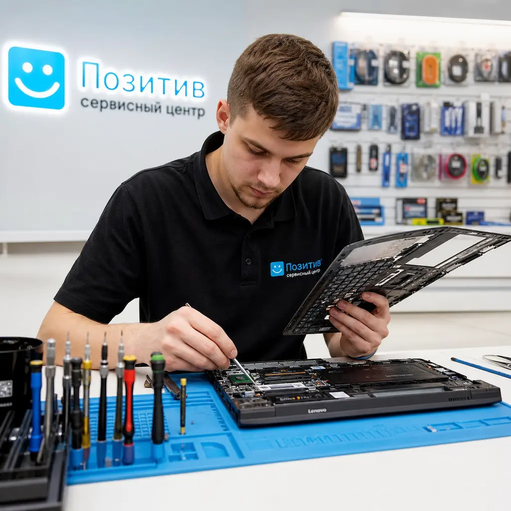 заменить клавиатуру на ноутбуке Lenovo в Старой Купавне