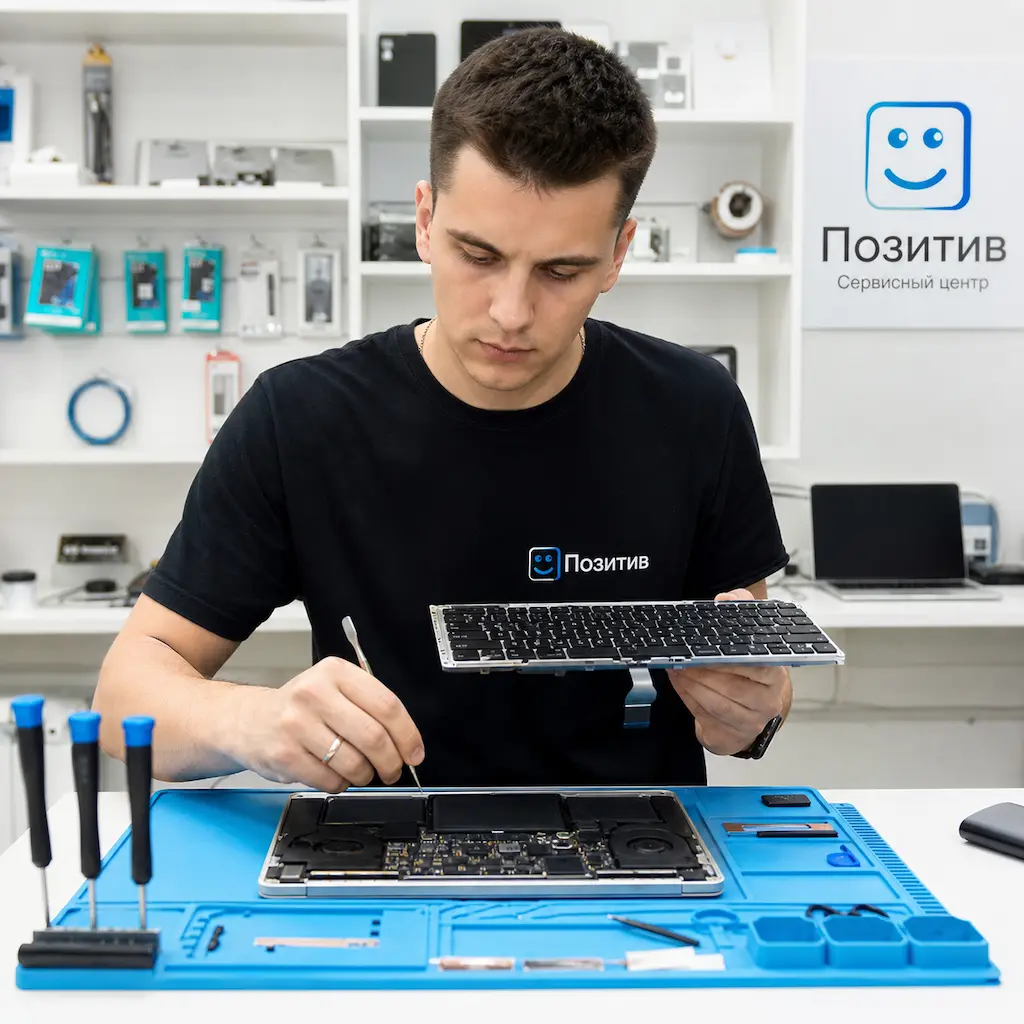 заменить клавиатуру на Apple Macbook в Старой Купавне