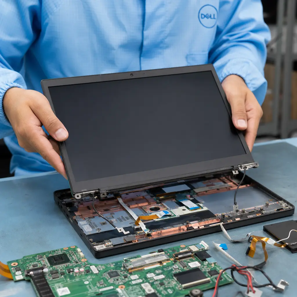 заменить матрицу ноутбука Dell в Старой Купавне