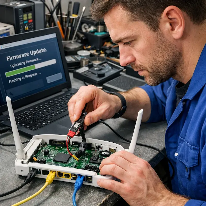 Обновление прошивки роутера в Старой Купавне