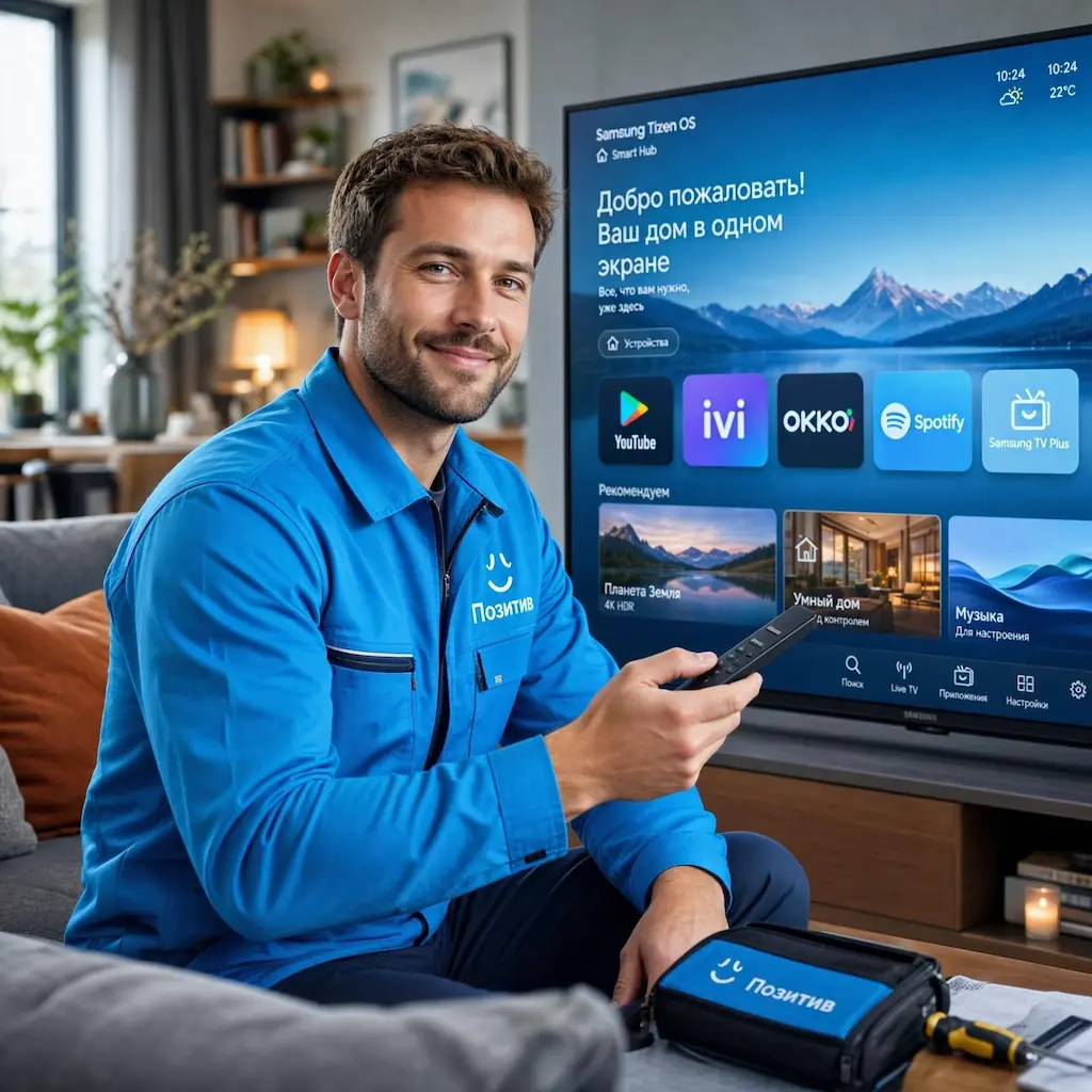 Настройка Smart TV в Старой Купавне