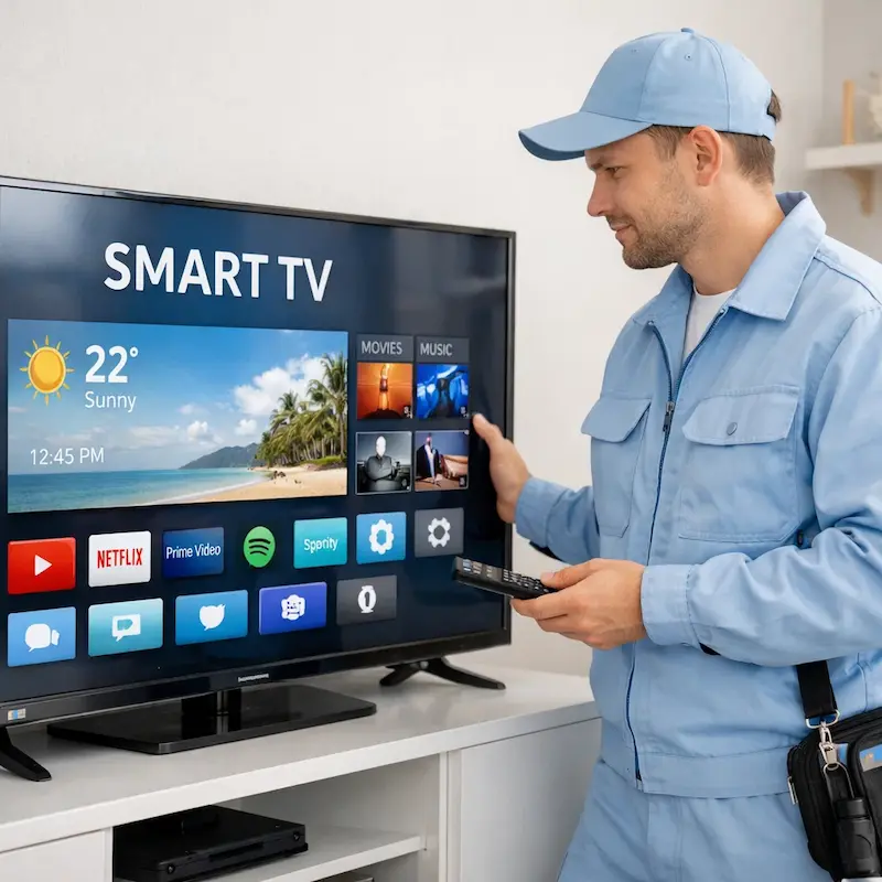 Настройка Smart TV в Старой Купавне