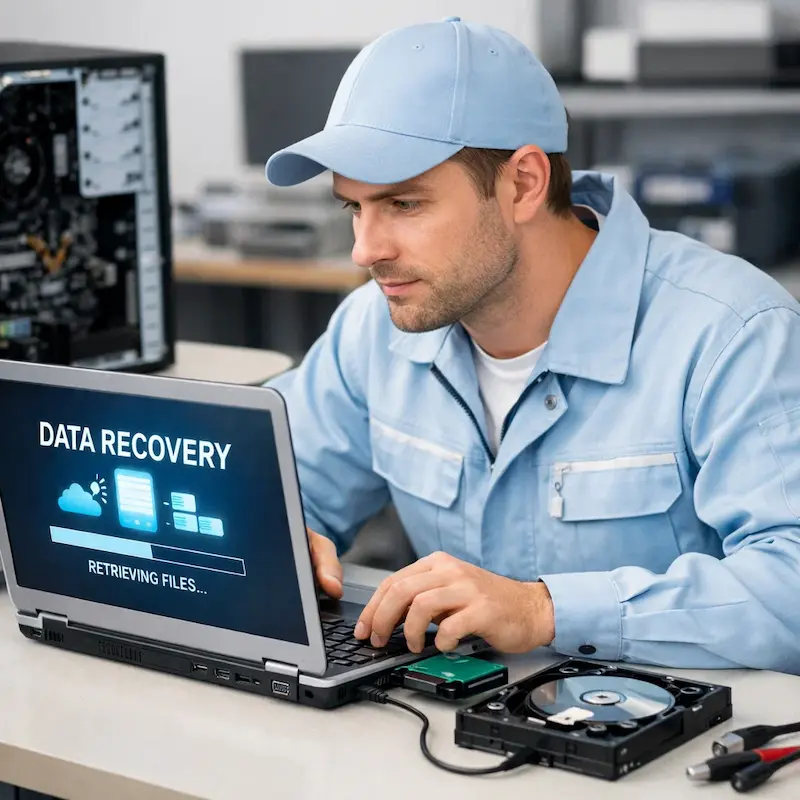 Восстановление данных и файлов в Старой Купавне