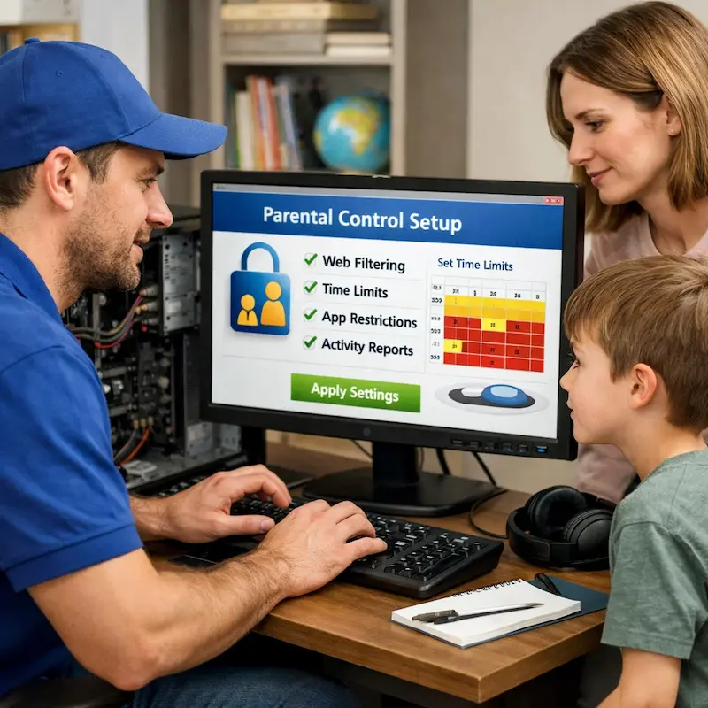 установка родительского контроля в Старой Купавне