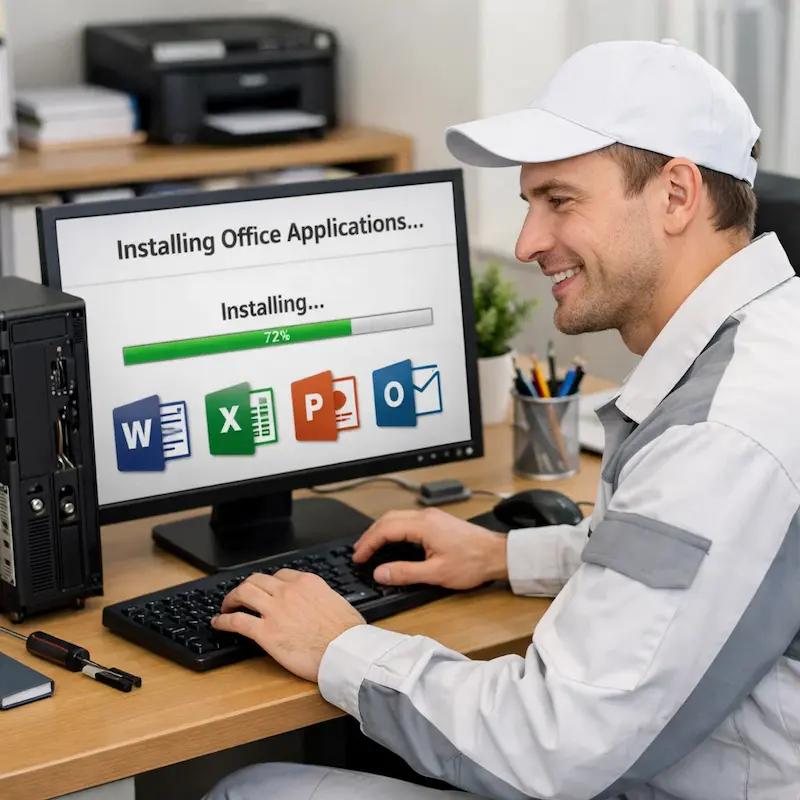 Установка и настройка программ на компьютере в Старой Купавне