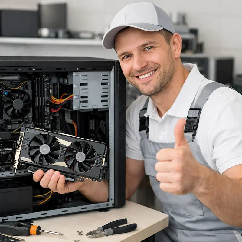 Замена видеокарты ПК в Старой Купавне