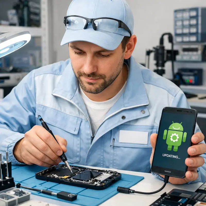 Настройка системы Android в Старой Купавне