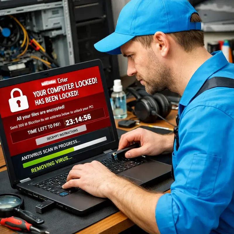 Удалить винлокер в Старой Купавне